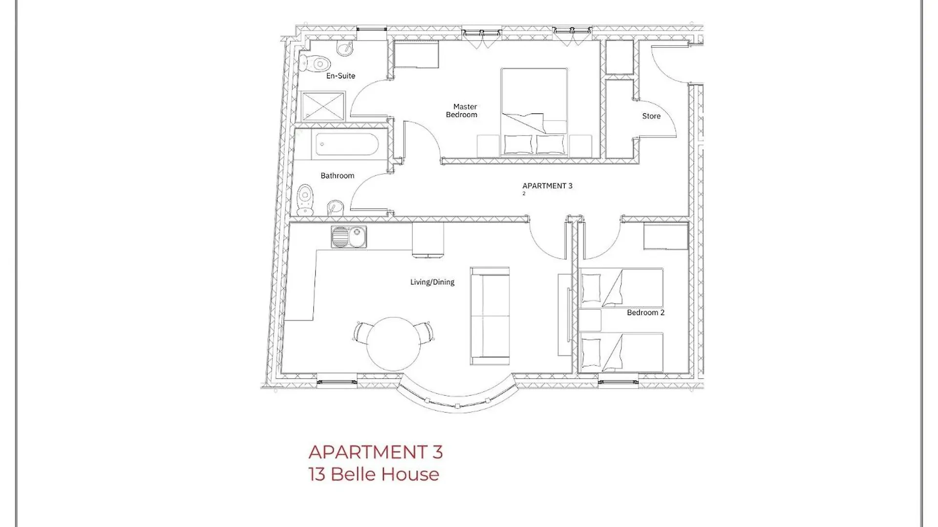 Finest Retreats - 13 Belle House - Apartment 3 Файли